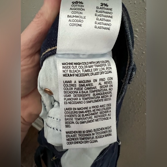 New Mother Superior The Dodger Flood Mid-Rise Stretch Wide-Leg Jeans Size 29 - Picture 7 of 8